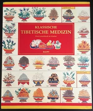 Seller image for Klassische Tibetische Medizin: Illustrationen der Abhandlung Blauer Beryll von Sangye Gyamtso (1653-1705); Band 1: Farbtafeln; Band 2: Text. for sale by Antiquariat Im Seefeld / Ernst Jetzer
