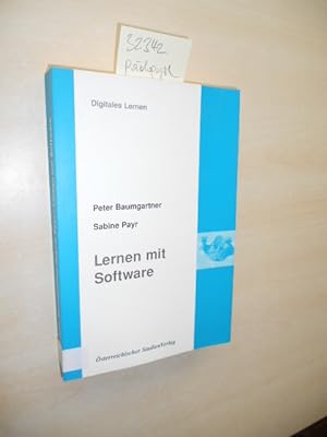Bild des Verkufers fr Lernen mit Software. zum Verkauf von Klaus Ennsthaler - Mister Book