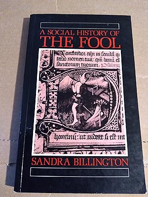 Seller image for A social history of the fool for sale by John Blanchfield