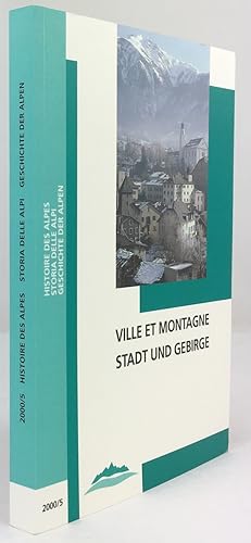 Image du vendeur pour Ville et montagne. / Stadt und Gebirge. mis en vente par Antiquariat Heiner Henke