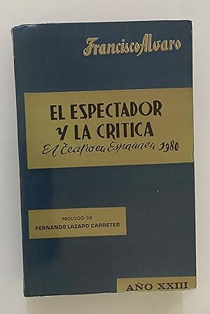 El espectador y la crítica. El teatro en España en 1980