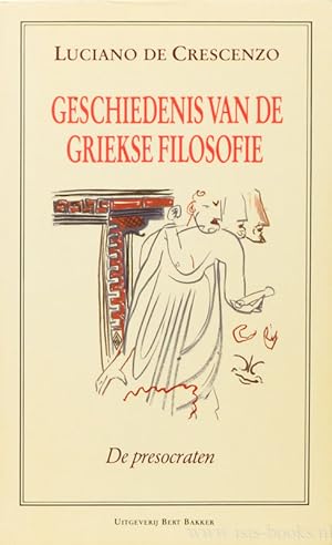 Bild des Verkufers fr Geschiedenis van de Griekse filosofie. De presocraten. Vertaald door Y. Boeke en P. Krone. zum Verkauf von Antiquariaat Isis