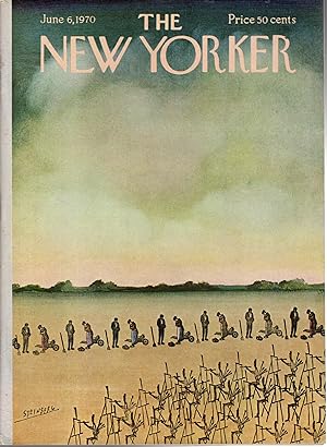 Bild des Verkufers fr The New Yorker Magazine,June 6, 1970 zum Verkauf von Dorley House Books, Inc.