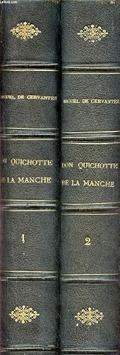 Image du vendeur pour L'ingnieux hidalgo Don Quichotte de la Manche - 2 tomes en 2 volumes - Tome 1 + Tome 2. mis en vente par Le-Livre