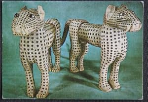 Leopards Antiquities of Benin Nigeria 1976 Collectable Postcard