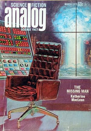 Seller image for Analog; Science Fact, Science Fiction, March 1971 for sale by Kayleighbug Books, IOBA