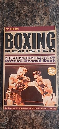 Bild des Verkufers fr The Boxing Register: International Boxing Hall of Fame Official Record Book zum Verkauf von Darby Jones