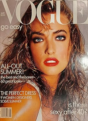 Bild des Verkufers fr Vogue Magazine - May 1987 - Tatjana Patitz Cover zum Verkauf von Mister-Seekers Bookstore
