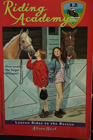 Seller image for Lauren Rides to the Rescue (Riding Academy) #12 for sale by Mad Hatter Bookstore