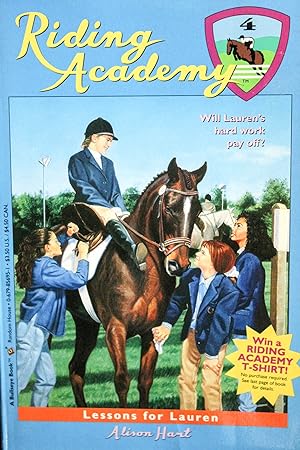 Seller image for Lessons for Lauren (Riding Academy) #4 for sale by Mad Hatter Bookstore