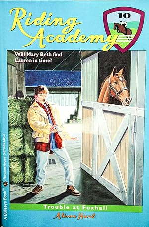 Seller image for Trouble at Foxhall (Riding Academy) #10 for sale by Mad Hatter Bookstore