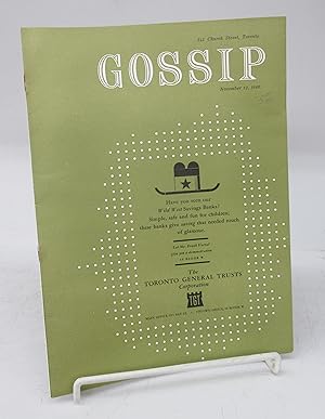 Seller image for Gossip! November 12, 1960 for sale by Attic Books (ABAC, ILAB)