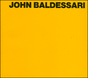 Imagen del vendedor de John Baldessari a la venta por Specific Object / David Platzker