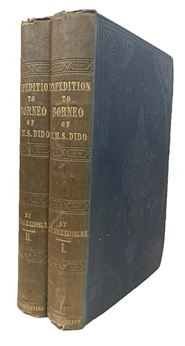 Seller image for THE EXPEDITION TO BORNEO OF H.M.S. DIDO FOR THE SUPPRESSION OF PIRACY: WITH EXTRACTS FROM THE JOURNAL OF JAMES BROOKE, ESQ. OF SARAWAK, (NOW AGENT FOR THE BRITISH GOVERNMENT IN BORNEO.) 2 VOLUME SET for sale by Easton's Books, Inc.