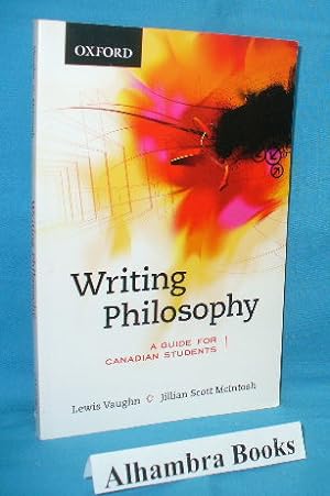 Seller image for Writing Philosophy : A Guide for Canadian Students for sale by Alhambra Books