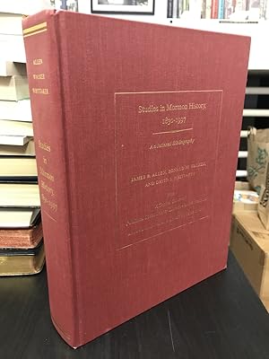 Imagen del vendedor de Studies in Mormon History, 1830-1997: An Indexed Bibliography, With a Topical Guide to Published Social Science Literature on the Mormons a la venta por THE PRINTED GARDEN, ABA, MPIBA