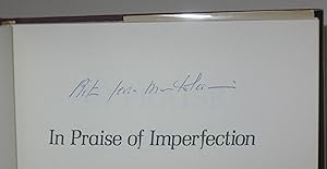 Immagine del venditore per In Praise of Imperfection. My Life and Work. Translated by Luigi Attardi. SIGNED BY RITA LEVI-MONTALCINI. venduto da Scientia Books, ABAA ILAB