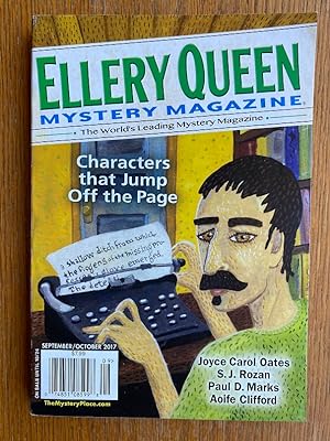 Image du vendeur pour Ellery Queen Mystery Magazine September / October 2017 mis en vente par Scene of the Crime, ABAC, IOBA