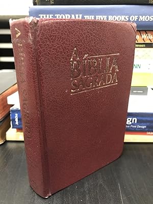 Image du vendeur pour A Biblia Sagrada, Contendo o Velho e o Novo Testamento mis en vente par THE PRINTED GARDEN, ABA, MPIBA