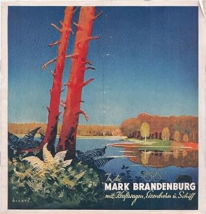 Seller image for In die Mark Brandenburg mit Kraftwagen, Eisenbahn und Schiff. Vom 15. Juli bis Ende August 1936. for sale by Antiquariat Carl Wegner