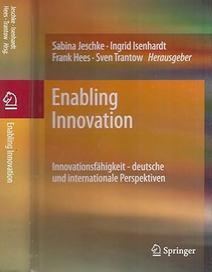 Bild des Verkufers fr Enabling Innovation. Innovationsfhigkeit - deutsche und internationale Perspektiven. zum Verkauf von Antiquariat Carl Wegner