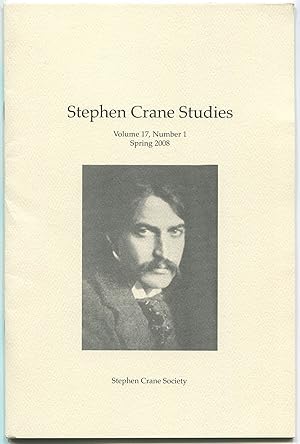 Seller image for Stephen Crane Studies - Volume 17, Number 1, Spring 2008 for sale by Between the Covers-Rare Books, Inc. ABAA