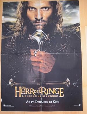 Imagen del vendedor de (Filmplakat) Der Herr der Ringe - Die Rckkehr des Knigs UND Casablanca (Rckseite). a la venta por Antiquariat Carl Wegner