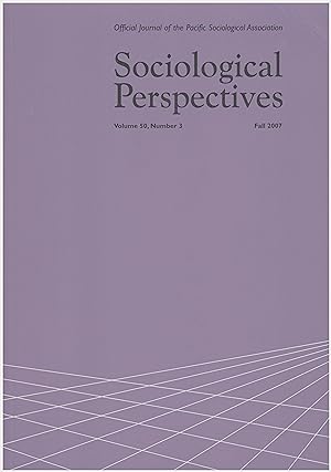 Seller image for Sociological Perspectives (Vol. 50, No. 3, Fall 2007) for sale by Diatrope Books