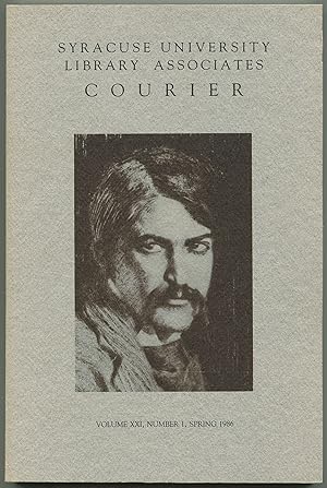Bild des Verkufers fr Syracuse University Library Associates: The Courier - Volume XXI, Number 1, Spring 1986 zum Verkauf von Between the Covers-Rare Books, Inc. ABAA
