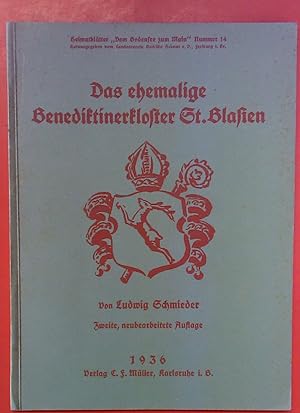 Imagen del vendedor de Das ehemalige Benediktinerkloster St. Blasien (2. Auflage) a la venta por biblion2