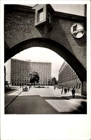 Ansichtskarte / Postkarte Höchst Frankfurt am Main, Farbwerke Hoechst AG, Büro Hochhaus