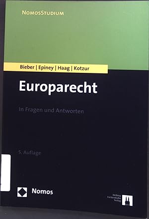 Bild des Verkufers fr Europarecht : In Fragen und Antworten. zum Verkauf von books4less (Versandantiquariat Petra Gros GmbH & Co. KG)