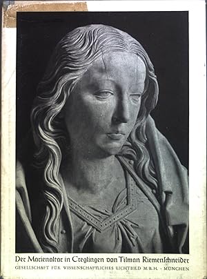 Image du vendeur pour Der Marienaltar in Creglingen von Tilman Riemenschneider. mis en vente par books4less (Versandantiquariat Petra Gros GmbH & Co. KG)