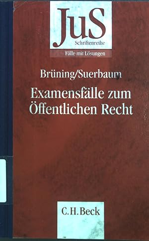 Seller image for Examensflle zum ffentlichen Recht. for sale by books4less (Versandantiquariat Petra Gros GmbH & Co. KG)