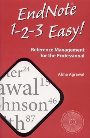 Imagen del vendedor de EndNote 1 - 2 - 3 Easy!: Reference Management for the Professional a la venta por Antiquariat Thomas Haker GmbH & Co. KG