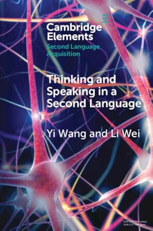 Immagine del venditore per Thinking and Speaking in a Second Language venduto da GreatBookPricesUK