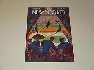 Imagen del vendedor de April 19,1941 The New Yorker Magazine Cover of "At the Circus" a la venta por rareviewbooks