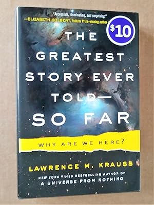 Seller image for The Greatest Story Ever Told--So Far: Why Are We Here? for sale by Livresse