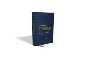 Seller image for Niv, Thompson Chain-Reference Bible, Hardcover, Navy, Red Letter, Comfort Print (Hardback or Cased Book) for sale by BargainBookStores