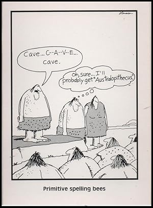 Immagine del venditore per Far Side postcard: Primitive Spelling Bees venduto da Mobyville