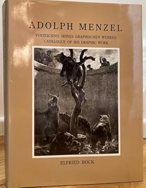 Seller image for Adolph Menzel. Verzeichnis seines graphischen Werkes - Catalogue of his Graphic Work. Translated by Dagmar Grimm. Edited by Stephen Connell. Zweite Auflage. Mit 437 Abbildungen. for sale by Treptower Buecherkabinett Inh. Schultz Volha