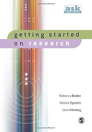 Imagen del vendedor de Getting Started on Research (The Academic's Support Kit) a la venta por WeBuyBooks