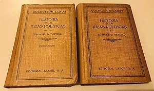 Seller image for Historia de Las Ideas Politicas 1 y II for sale by Once Upon A Time