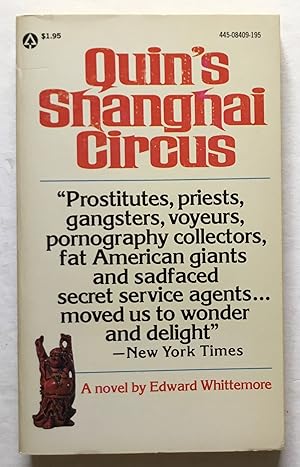 Imagen del vendedor de Quin's Shanghai Circus. A novel. a la venta por Monkey House Books