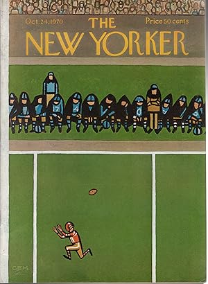 Bild des Verkufers fr The New Yorker Magazine, October 24, 1970 zum Verkauf von Dorley House Books, Inc.