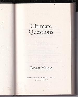 Seller image for Ultimate Questions for sale by Kultgut