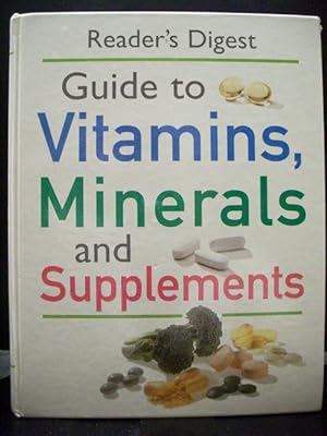 Image du vendeur pour Reader`s Digest Guide To Vitamins; Minerals And Supplements mis en vente par Booksalvation