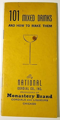 Seller image for 101 [One Hundred and One] Mixed Drinks and How to Make Them [Cocktails] for sale by Babylon Revisited Rare Books