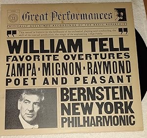 Seller image for Favorite Overtures: William Tell, Poet And Peasant, Zampa, Mignon, Raymond [Audio][Vinyl][Sound Recording] for sale by The Librarian's Books