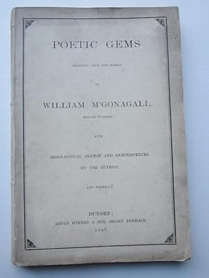 Bild des Verkufers fr Poetic Gems Selected From the Works of William McGonagall zum Verkauf von K Books Ltd ABA ILAB
